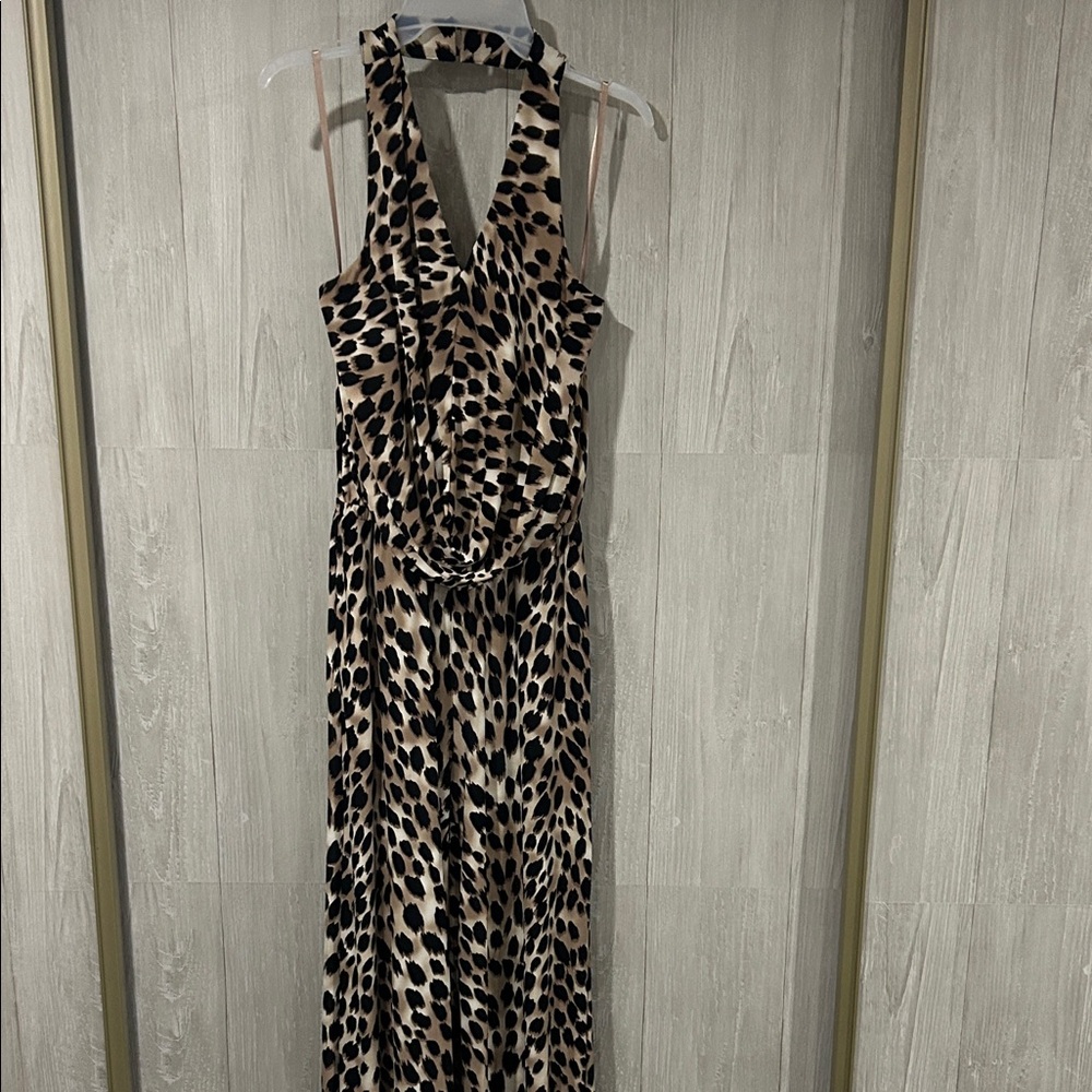 INC International Concepts Animal Print Pantsuit